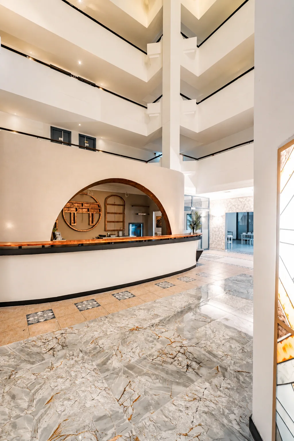 Muup Resort resepsiyon ve lobi