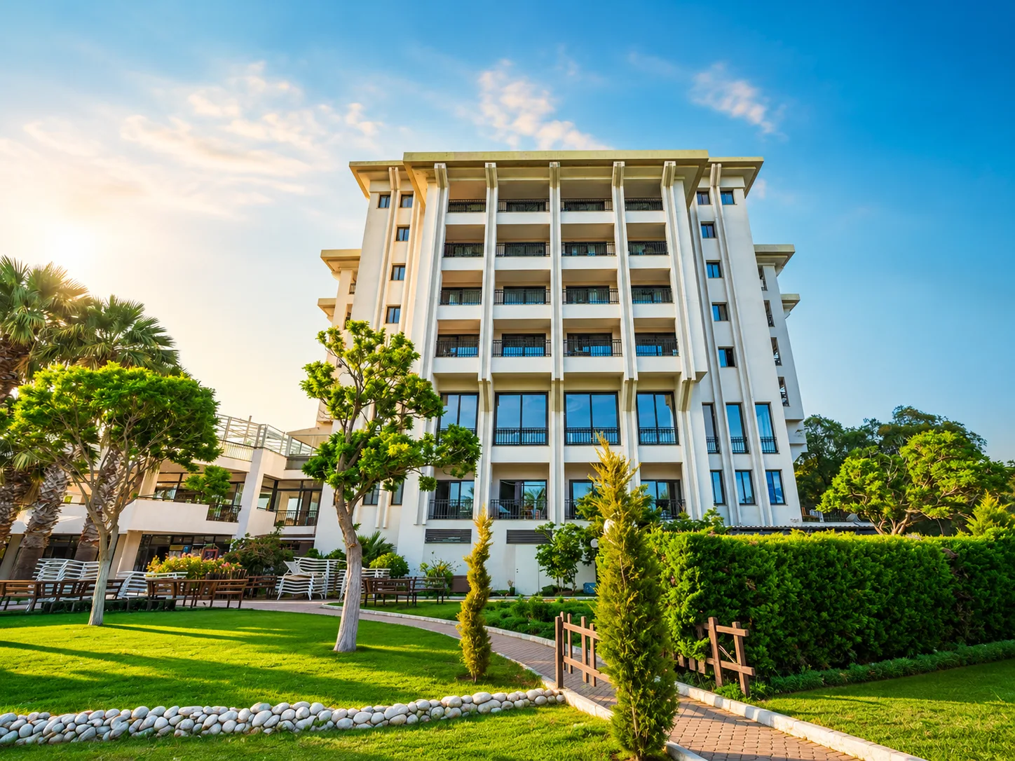 Muup Resort havuz alanı